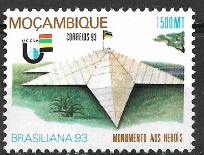B0373 - Mozambic 1993 - Expo Brasiliana 1v.neuzat,perfecta stare foto