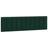 Cumpara ieftin Perna tablie de pat, Hanko, verde, 180 cm, catifea
