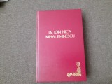 ION NICA - EMINESCU STRUCTURA SOMATO-PSIHICA LEGATA DE LUX CU AUTOGRAF CONSISTENT