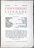 CONVORBIRI LITERARE, ANUL LXXII, NR. 3, MARTIE 1939-I.E. TOROUTIU-337450