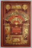 Une ville flottante, Le forceur de blocus, Aventures de 3 russes et 3 anglais de Jules Verne, Colectia Hetzel - Paris, 1875