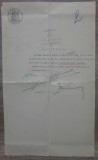 Certificat nationalitate romana// Iasi 1928