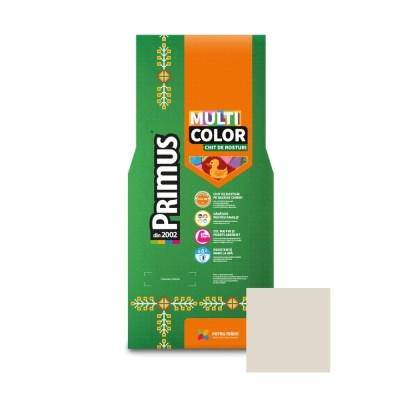 Chit de rosturi gresie si faianta Primus Multicolor, B43 sea fog, interior / exterior, 2 kg foto