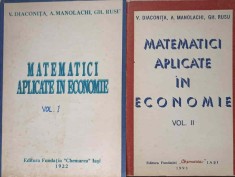 MATEMATICI APLICATE IN ECONOMIE VOL. 1-2-V. DIACONITA, A. MANOLACHI, GH. RUSU-218806