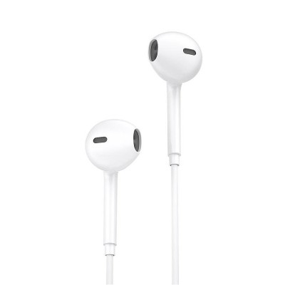 Handsfree Casti Bluetooth EarBuds cu alimentare Lightning WK-Design Y19, SinglePoint, Alb foto