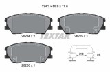 TEXTAR 2622401 Q+ set placute frana,frana disc