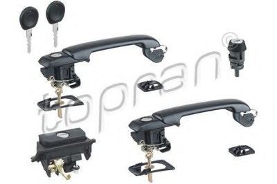 Set incuietoare, sistem inchidere VW GOLF III (1H1) (1991 - 1998) TOPRAN 112 875 foto