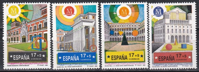 Spania 1992 - Madrid - Capitală Culturală Europeană 1992, MNH