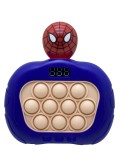 Joc Pop It Spiderman , Flippy, consola, joc interactiv, antistres, cu baterii