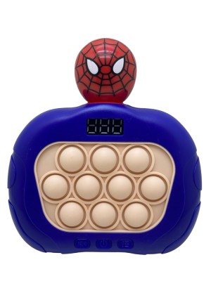 Joc Pop It Spiderman , Flippy, consola, joc interactiv, antistres, cu baterii foto