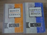 DICTIONAR ROMAN-GERMAN, GERMAN-ROMAN-E.SAVIN I. LAZARESCU K. TANTU-229886