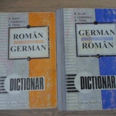 DICTIONAR ROMAN-GERMAN, GERMAN-ROMAN-E.SAVIN I. LAZARESCU K. TANTU