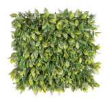 Panou verde artificial / gradina verticala artificiala Cherry-Fern, Bizzotto, 50x50 cm, verde