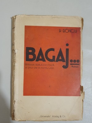 Horia Bonciu - BAGAJ... - editia I - (autograf, dedicatie) foto