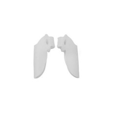 Set 2 protectii pentru monturi, separatoare pentru degete, alb, din silicon