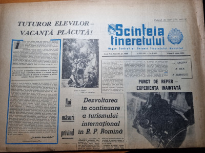 scanteia tineretului 5 iunie 1964-art.orasul bucuresti,ion baiesu,constanta foto