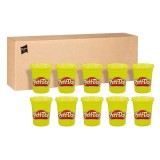 Set 12 cutii plastilina galbena Play-Doh, 1.36kg, Hasbro
