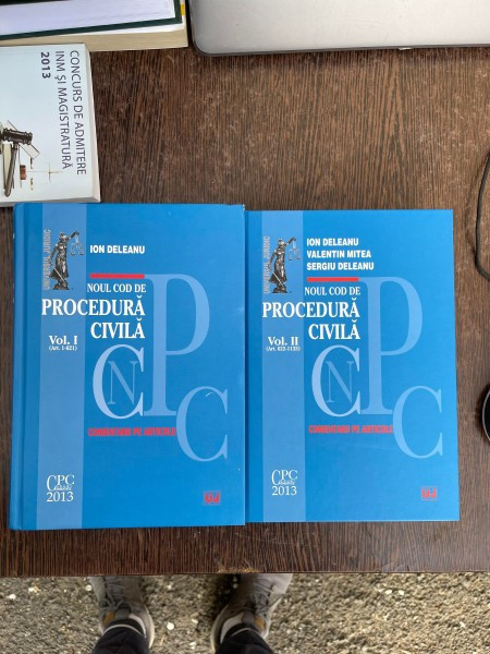 Ion Deleanu Noul Cod de Procedura Civila (2 volume)