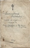 A3934N Carnet al unui student rom&acirc;n la teologie greco-catolică, Cluj, 1938, cu note cu subiect teologic