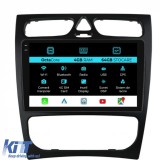 Navigatie Dedicata Mercedes C-Class W203 CLK W209 (2000 - 2005), 9Inch, 4Gb Ram, 64Gb Stocare, Carplay Performance AutoTuning