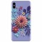 Husa silicon pentru Apple Iphone XS Max, Flower Artwork