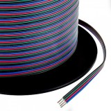 Cumpara ieftin Cablu Banda LED RGB 4 Fire Rola 100m, Delight