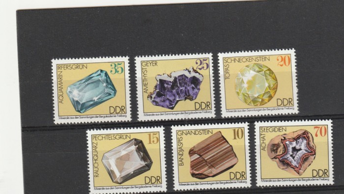 Minerale,cristale,DDR.