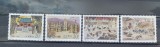 PC361 - CHINA 1995 Aniversare Shaolin Temple, serie MNH, 4v, Nestampilat