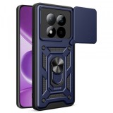 Husa pentru Xiaomi Redmi Note 15 Pro 4G, Techsuit, CamShield, Albastra