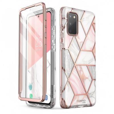Husa Plastic - TPU Supcase COSMO MARBLE pentru Samsung Galaxy S20 FE G780, Multicolor foto