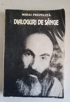 Mihai Prepelita - Dialoguri de sange - dedicatie foto