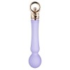 Vibrator cu incalzire Zalo Wand Confidence violet