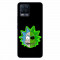 Husa compatibila cu Realme 8 Pro Silicon Gel Tpu Model Rick And Morty Alien