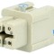 Conector HDC Quick Lock 4P+3PE Mamă