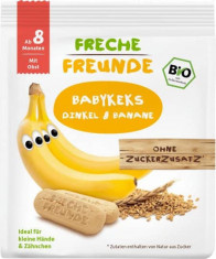 Biscuiti din spelta cu banane eco 100g Erdbar foto