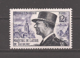 Franta 1954 - Mareșalul de Tassigny, MNH, Nestampilat