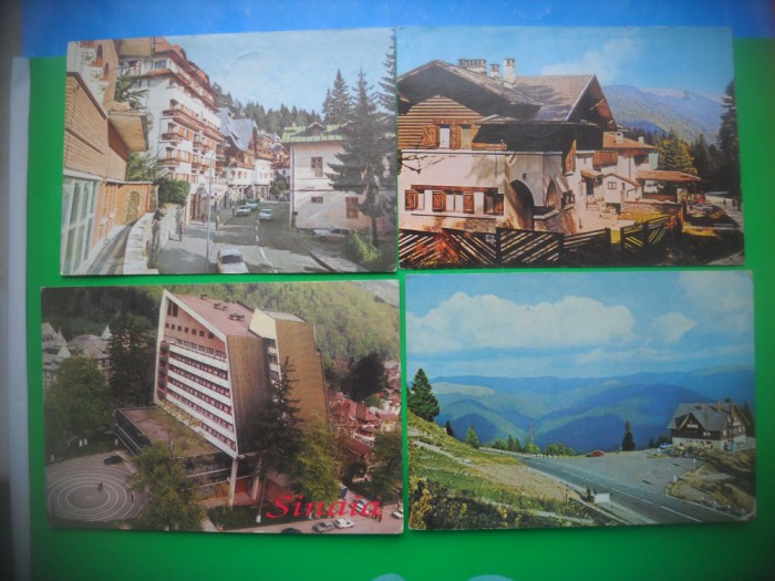 HOPCT LOT 3226 - 4 CARTI POSTALE-SINAIA-JUD PRAHOVA-CIRCULATE
