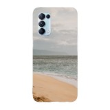 Husa compatibila cu Oppo Find X3 Lite model Tropical sea shore, Silicon, TPU, Viceversa, Transparent, Carcasa