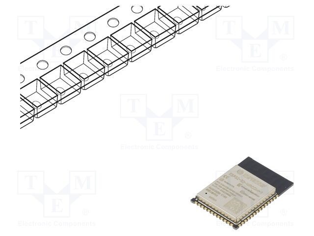 Modul IoT Bluetooth Low Energy WiFi ESPRESSIF PCB IEEE 802.11b/g/n