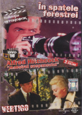 DVD filme In spatele ferestrei si Vertigo - Alfred Hitchcock foto