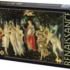 Puzzle D-toys Renaissance - Sandro Botticelli-Primavara,1000 piese