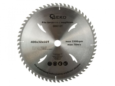 Disc pentru lemn 400x32x60T, Geko G00161 foto