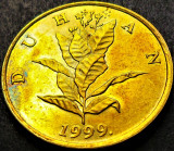Moneda 10 LIPA - CROATIA, anul 1999 *cod 1893 B = patina super