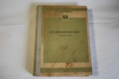 Poligrafie editura colectie STAS 1966