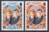 Jersey 1986 - Nuntă regală, MNH, Nestampilat