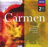Georges Bizet / Regina Resnik - Mario del Monaco - Joan Sutherland - Tom Krause - Carmen, 2xCD