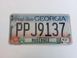 Georgia Inmatriculare USA original, decor de perete