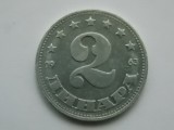 2 dinari 1963 Iugoslavia, Europa