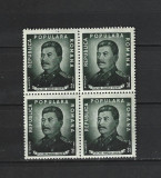 ROMANIA 1949 - I.V. STALIN, DANTELAT, BLOC, MNH - LP 259, Nestampilat