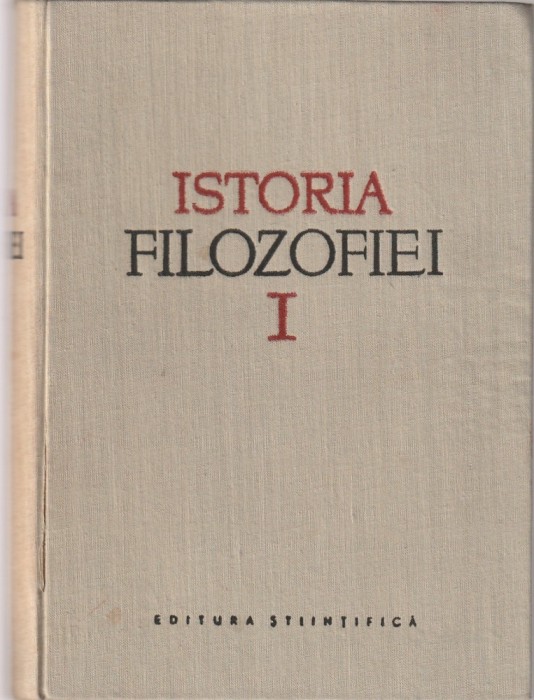 M. A. DINNIK - ISTORIA FILOZOFIEI IN CINCI VOLUME ( VOLUMELE 1 SI 2 )